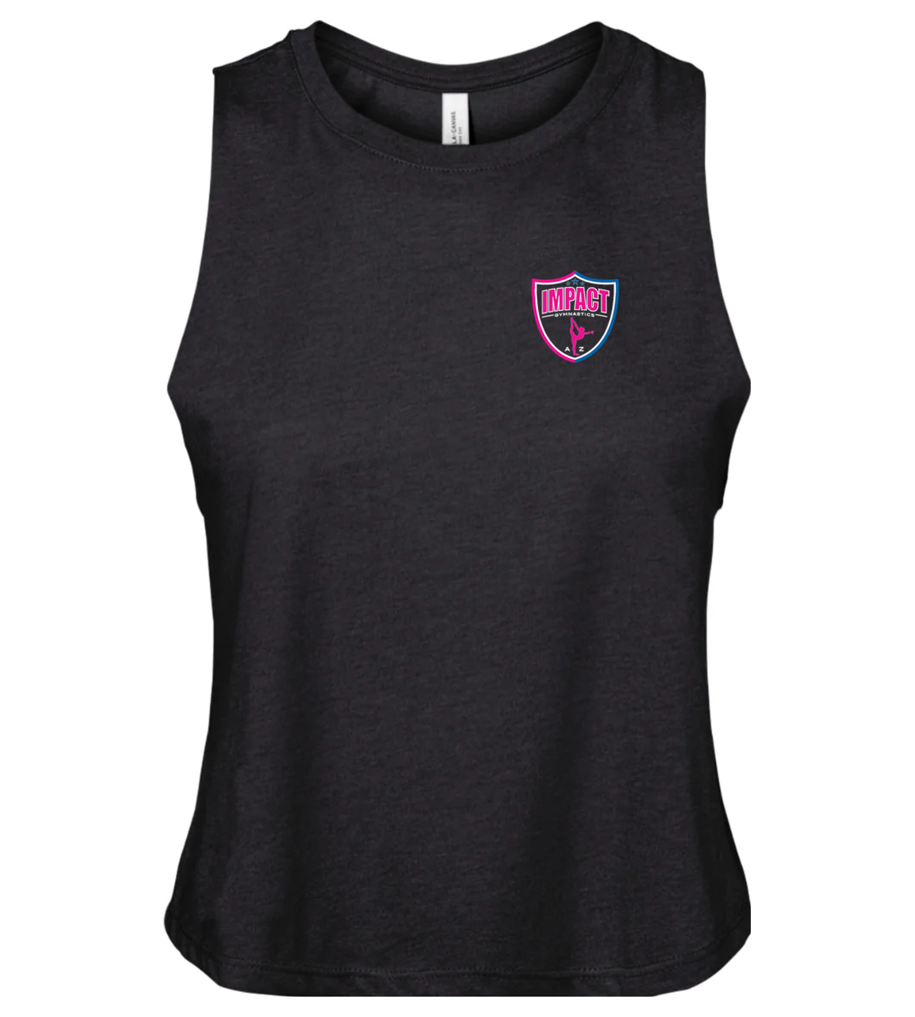 Bella+Canvas Women's Racerback Cropped Tank