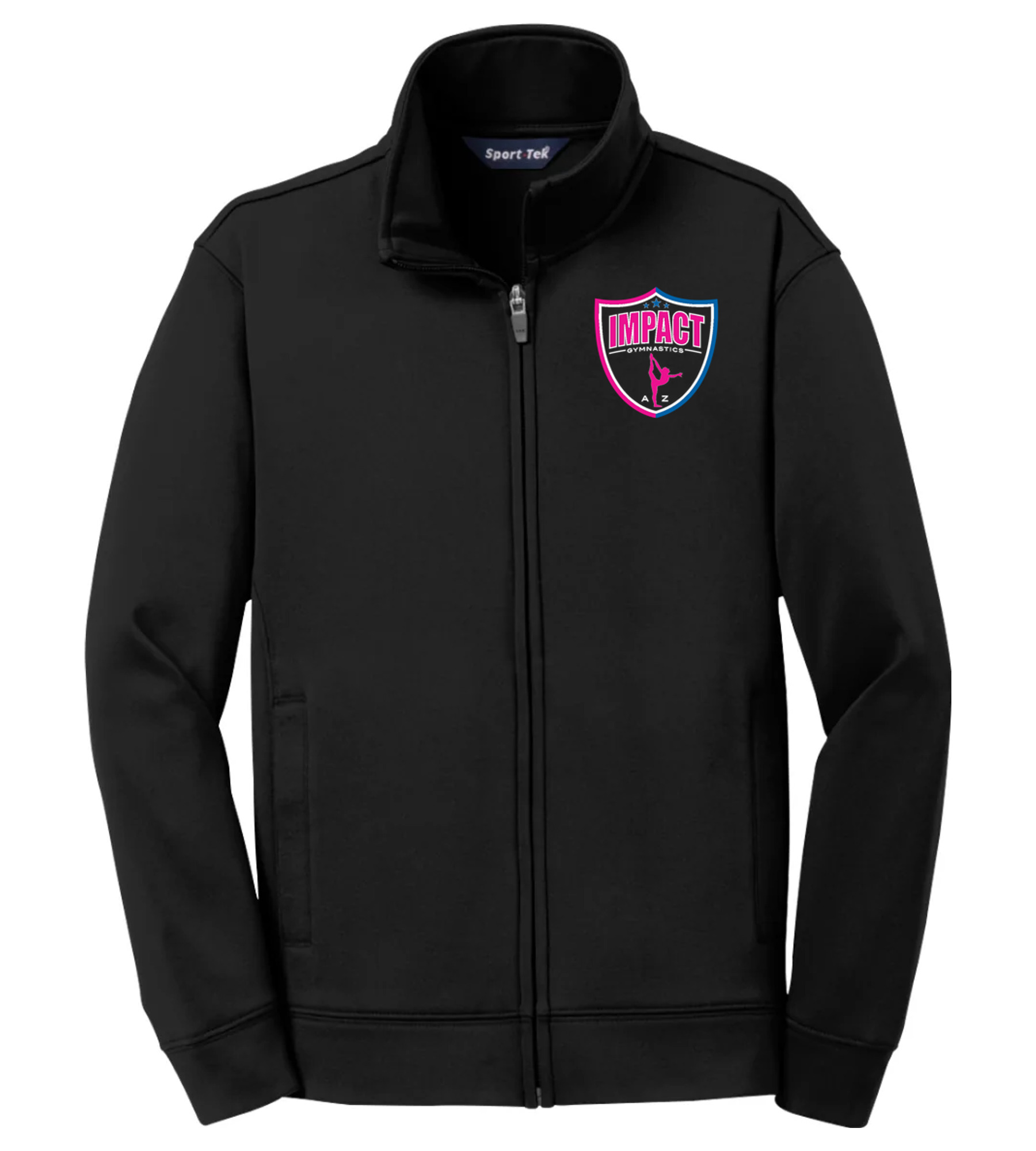 Sport-Tek Youth Sport-Wick Fleece Full-Zip Jacket